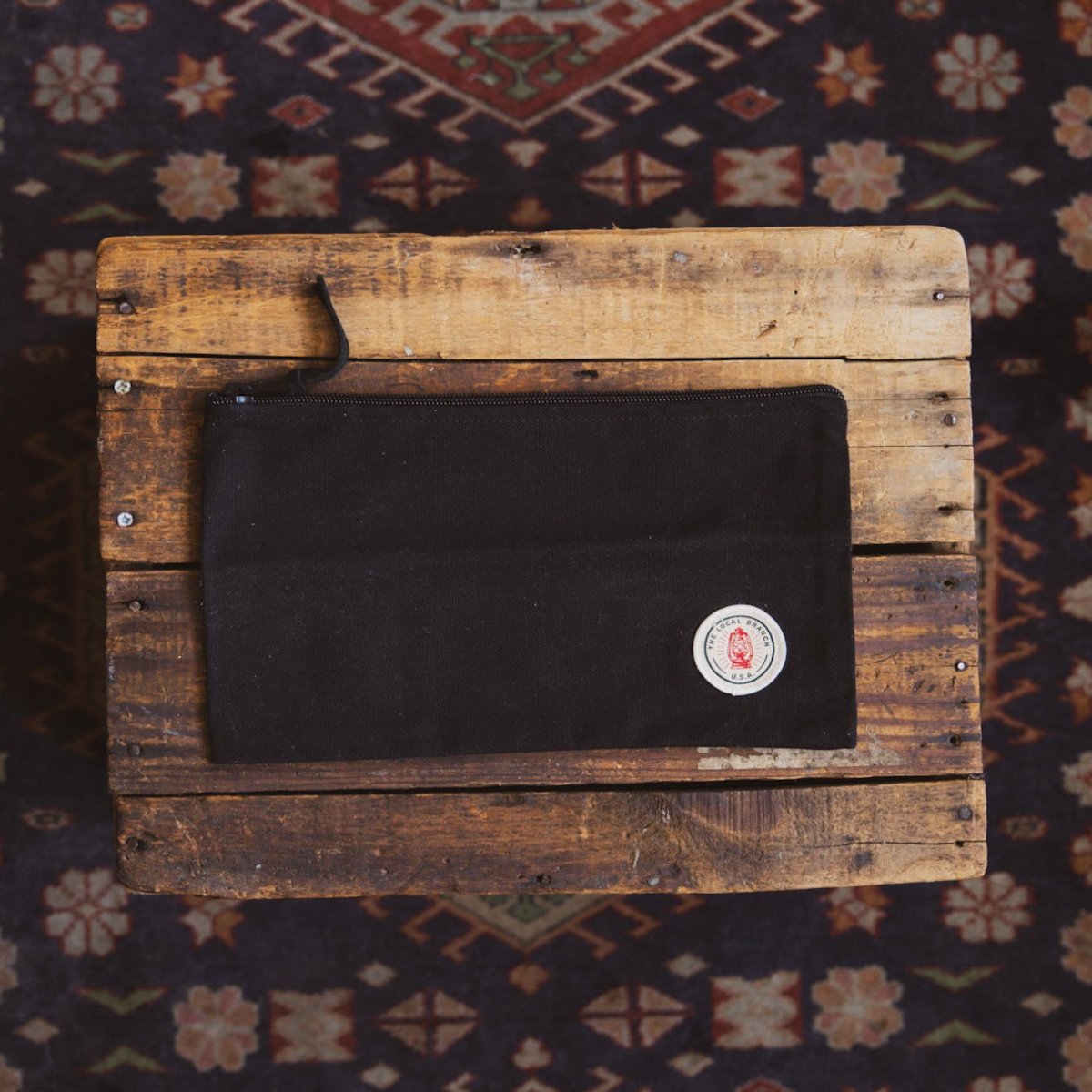 Canvas Zipper Pouch - USA Made - Willow & Luna