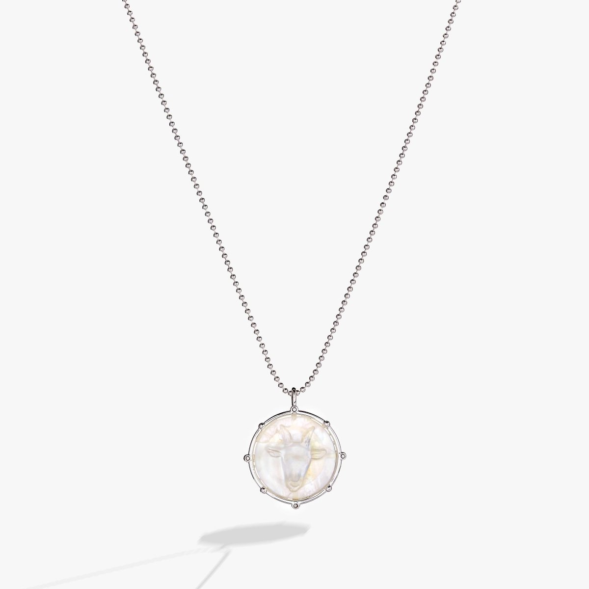 Capricorn Zodiac Double - Sided Charm Necklace - Willow & Luna