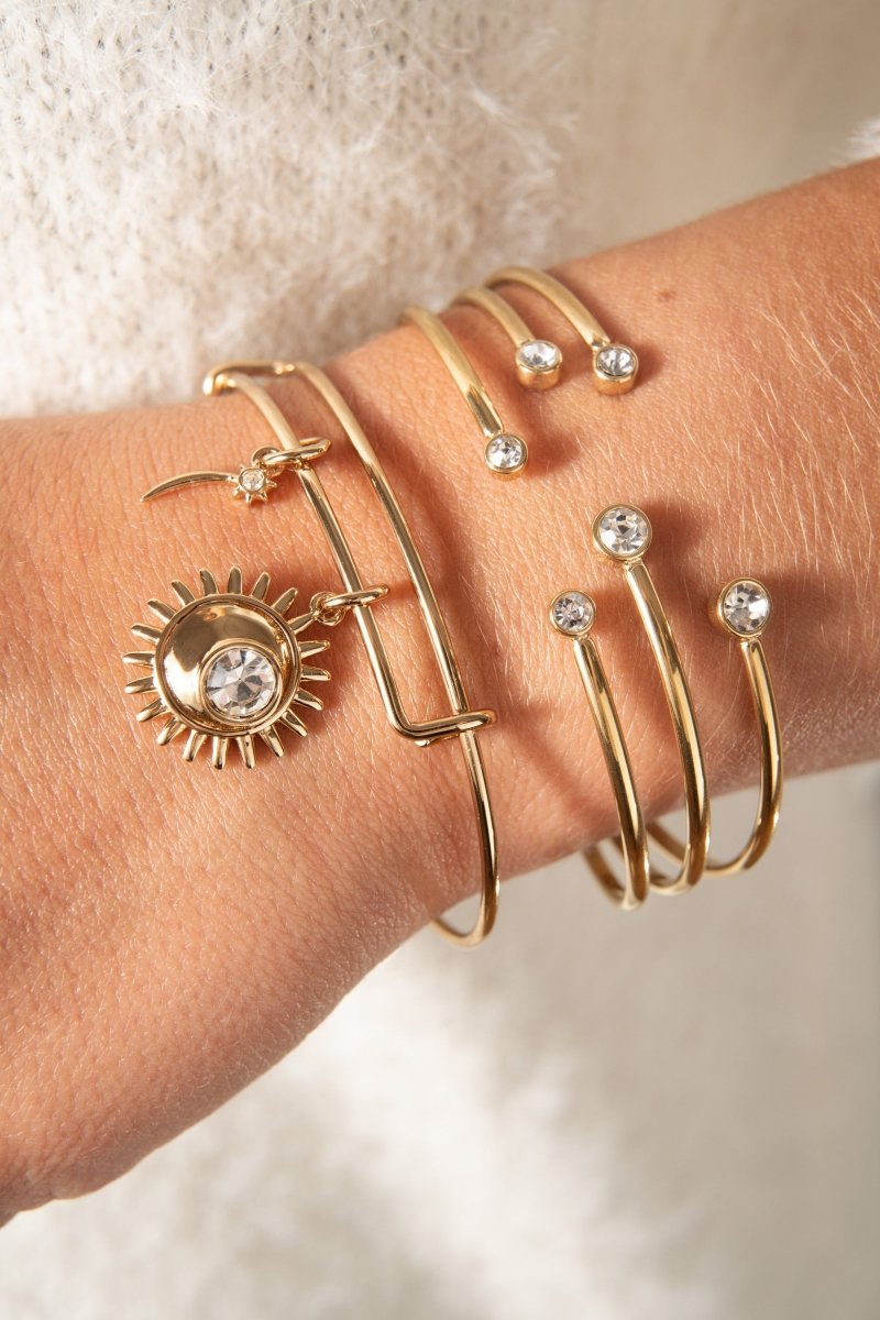 Celestial Bangle - Willow & Luna