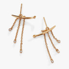 Celestial Shooting Star Ear Jacket Earring - Willow & Luna