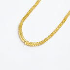 Citrine Gemstone Necklace - Moon Cycle - Willow & Luna