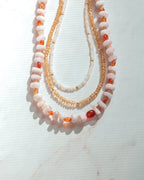 Citrine Gemstone Necklace - Moon Cycle - Willow & Luna