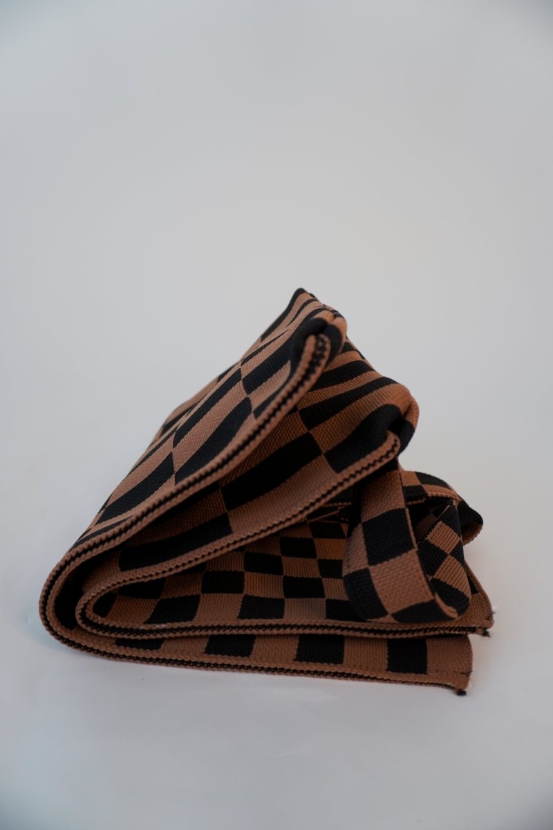 Classic Checkered Skinny Tote - Willow & Luna