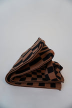 Classic Checkered Skinny Tote - Willow & Luna
