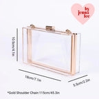 Clear Acrylic Purse - Willow & Luna