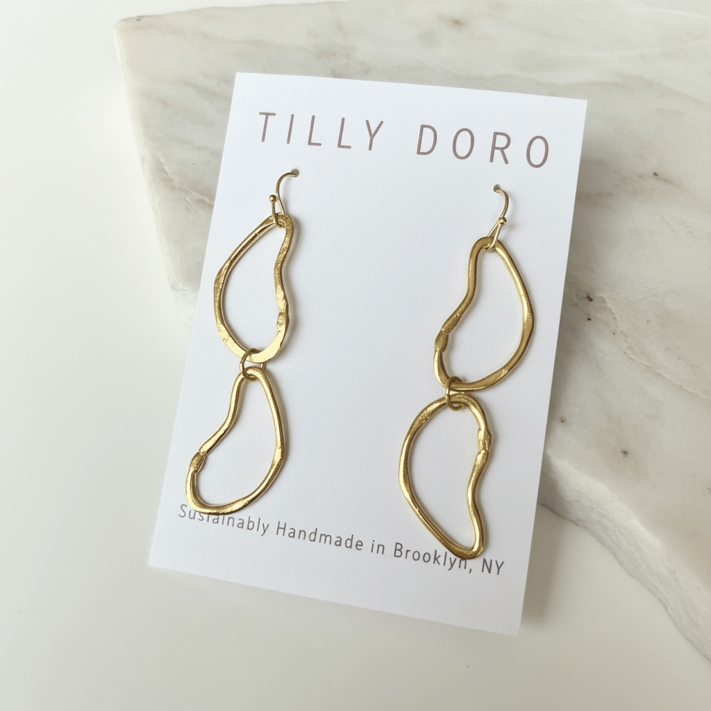 cloud earrings - Willow & Luna