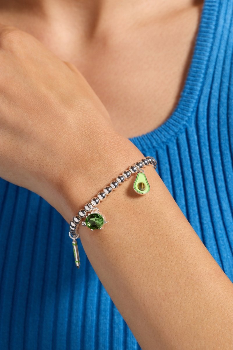 Crayola Forest Green Charm Stretch Bracelet - Willow & Luna