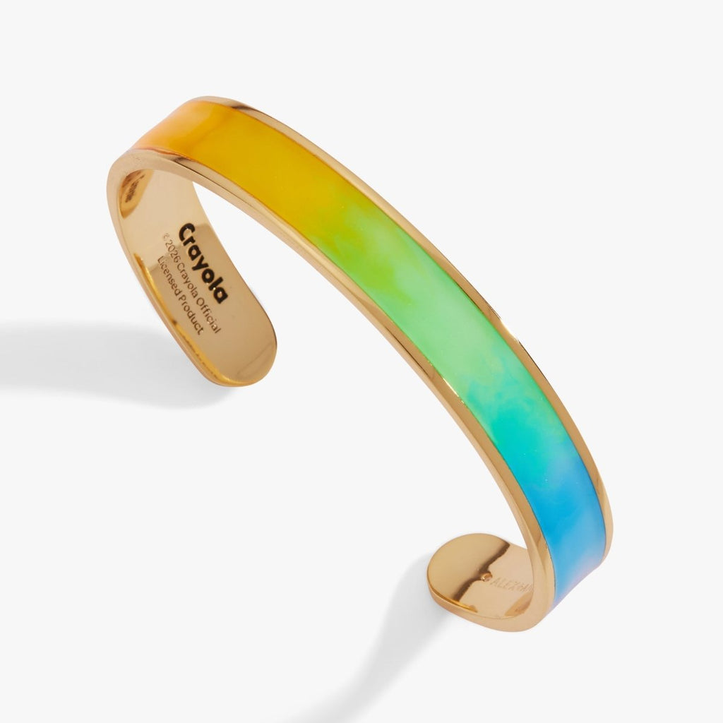 Crayola Rainbow Gradient Cuff - Willow & Luna