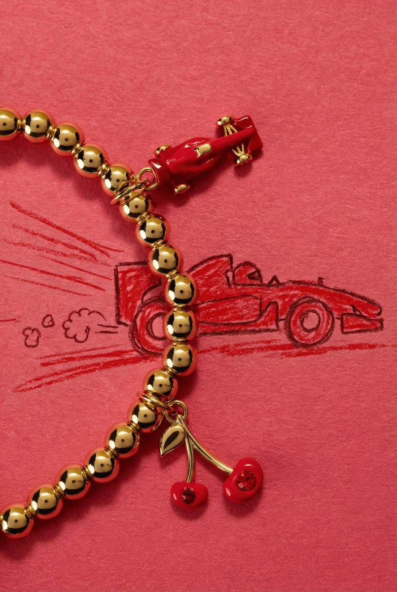Crayola Scarlet Charm Stretch Bracelet - Willow & Luna
