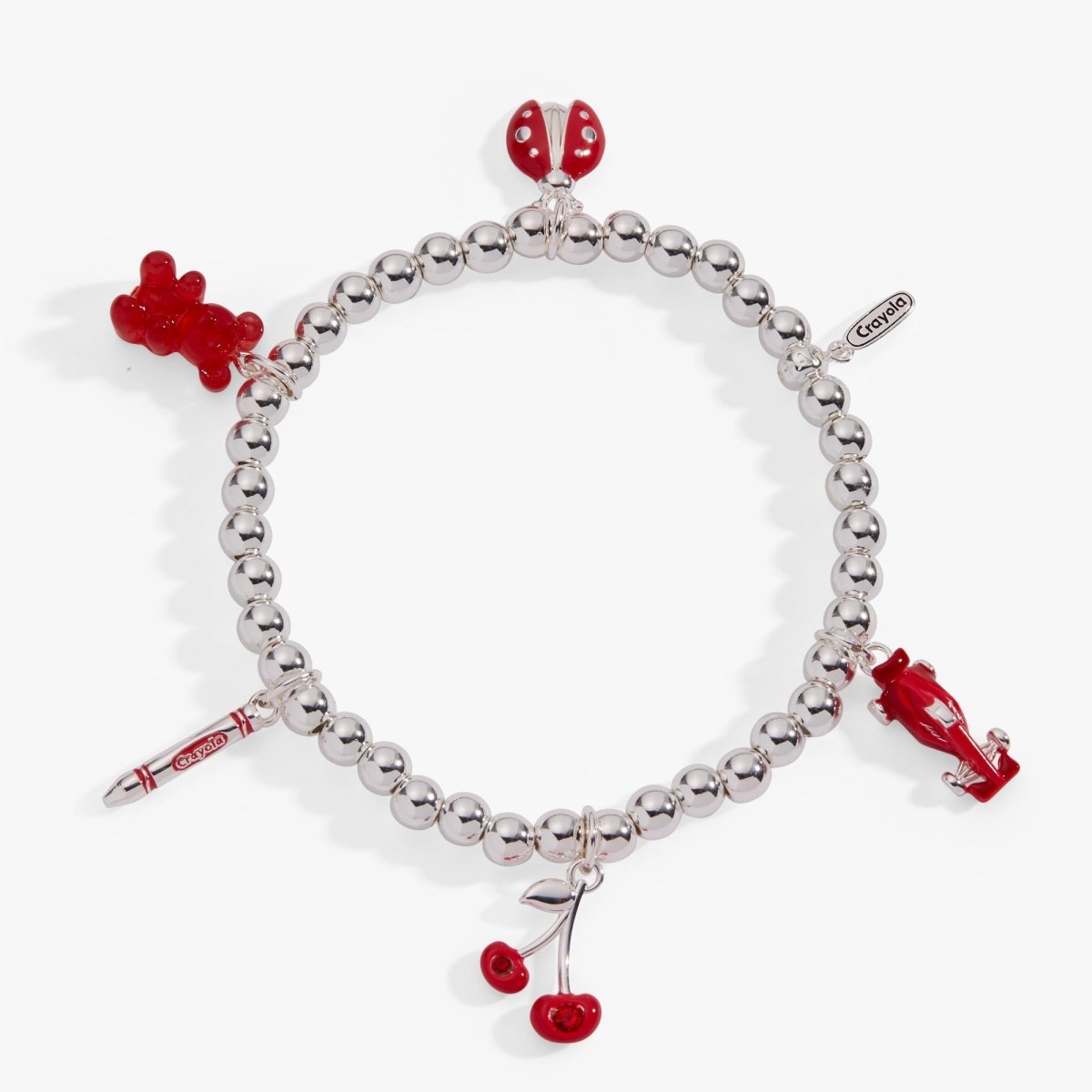 Crayola Scarlet Charm Stretch Bracelet - Willow & Luna