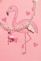 Crayola Tickle Me Pink Charm Bracelet - Willow & Luna