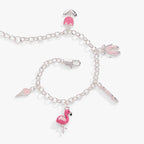 Crayola Tickle Me Pink Charm Bracelet - Willow & Luna