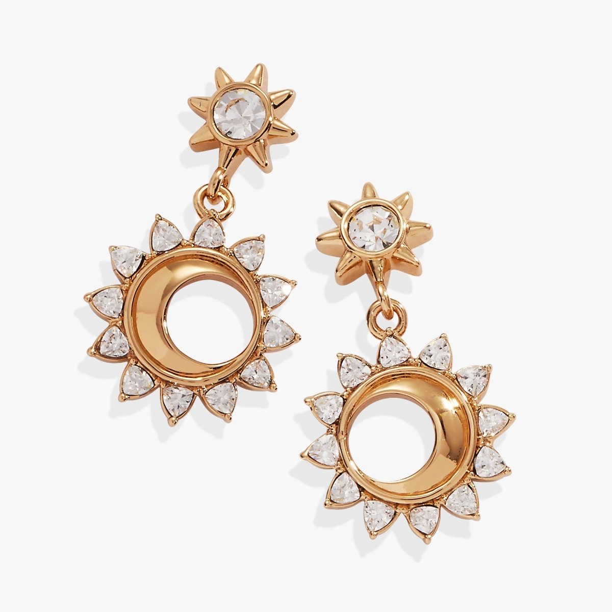 Crystal Celestial Drop Earrings - Willow & Luna