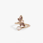 Crystal Dragonfly Ring - Willow & Luna