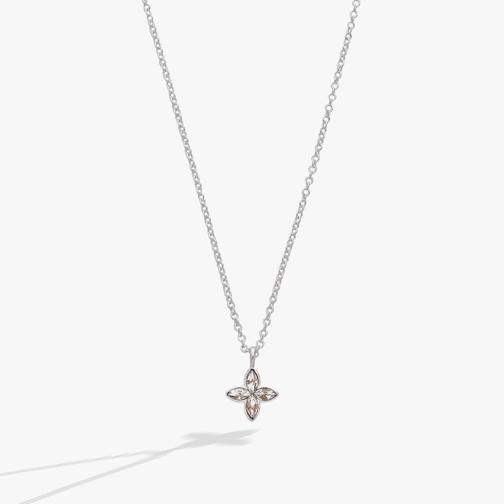 Crystal Logo Star Necklace - Willow & Luna