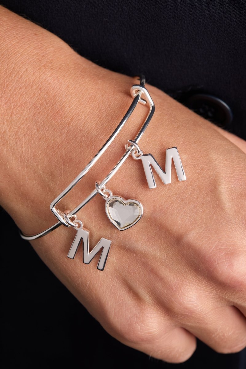 Crystal Mom Bangle - Willow & Luna
