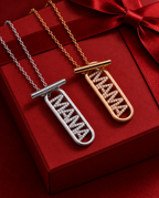 Mama Toggle Pendant Necklace
