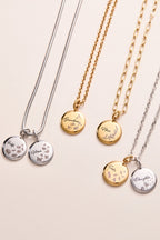 Daughter Dandelion Disc Charm - Willow & Luna