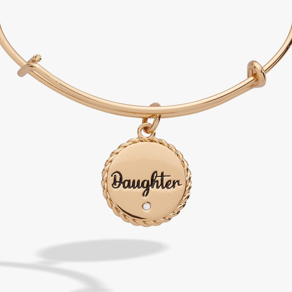 Daughter 'The Most Precious Gift Of My Life' Charm Bangle - Willow & Luna