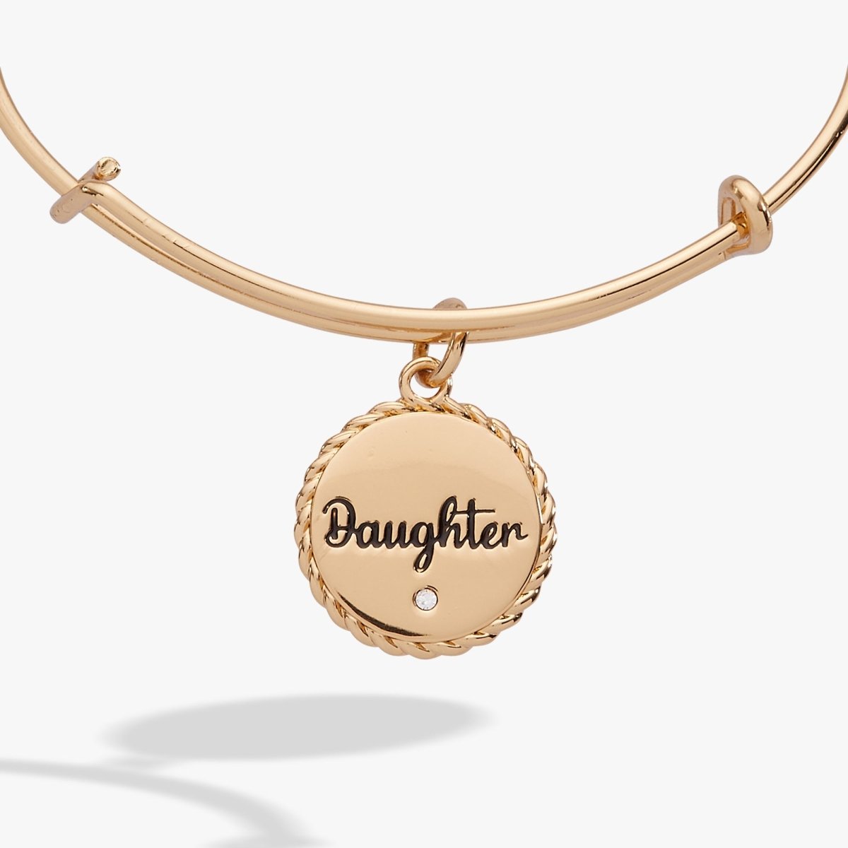 Daughter 'The Most Precious Gift Of My Life' Charm Bangle - Willow & Luna