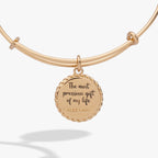 Daughter 'The Most Precious Gift Of My Life' Charm Bangle - Willow & Luna