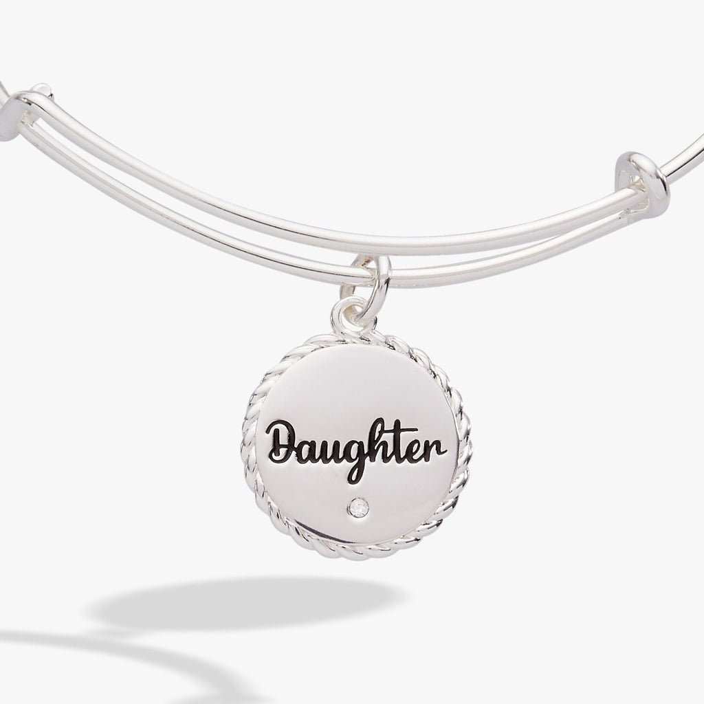 Daughter 'The Most Precious Gift Of My Life' Charm Bangle - Willow & Luna