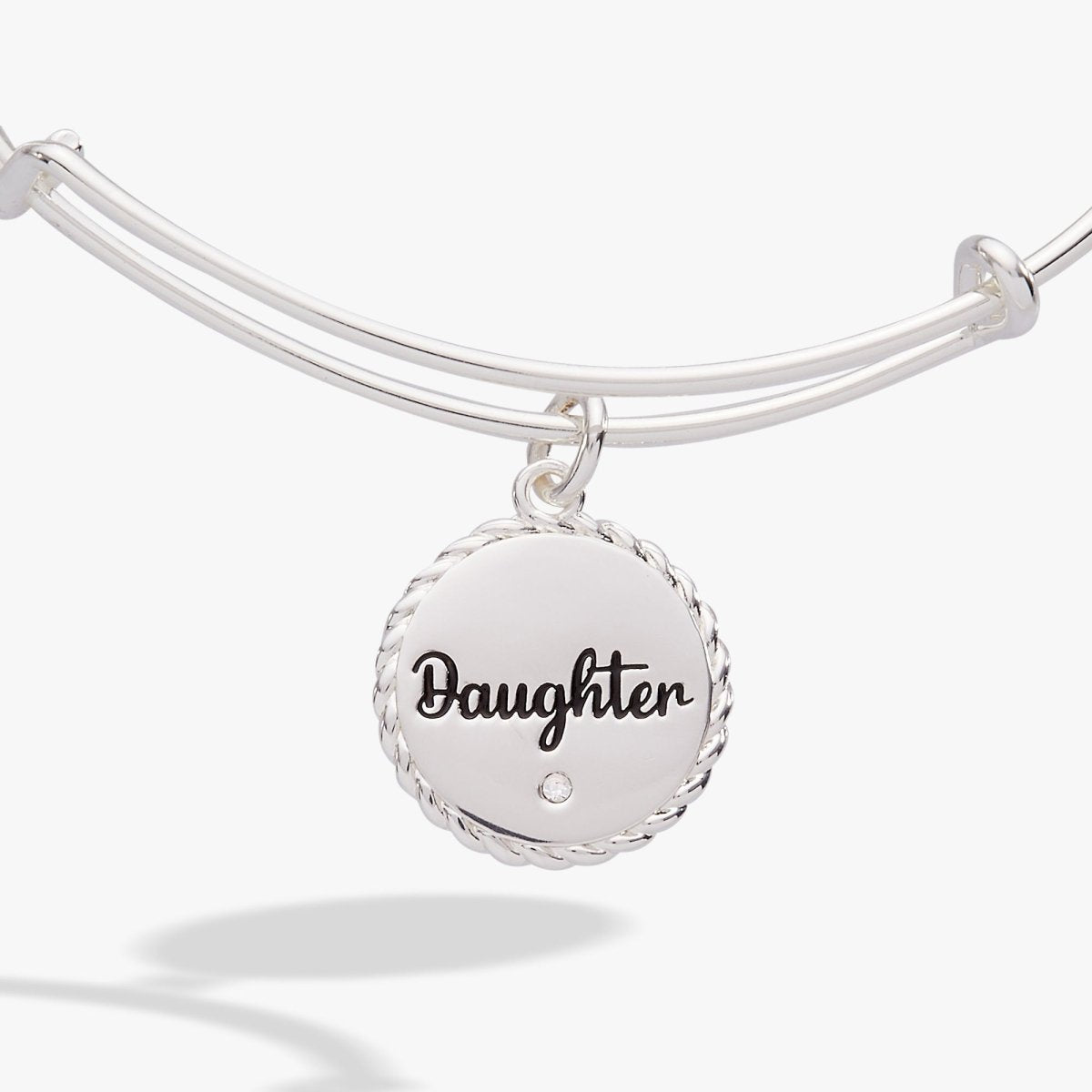Daughter 'The Most Precious Gift Of My Life' Charm Bangle - Willow & Luna