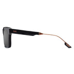 Deano: Polished Black & Copper / Grey AR Lens - Willow & Luna