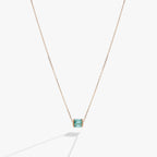 December Birthstone Precious Pendant Necklace