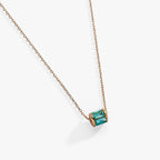 December Birthstone Precious Pendant Necklace
