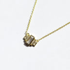Diamond Baguette Necklace - Willow & Luna