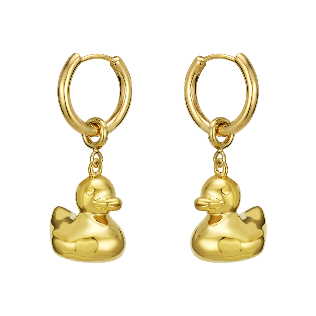 Duck Earrings