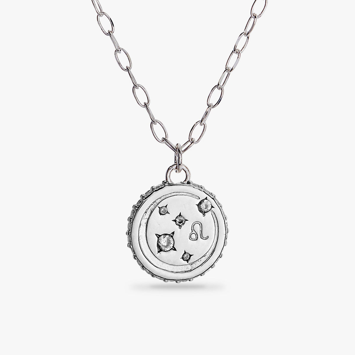 Leo Zodiac Precious Necklace