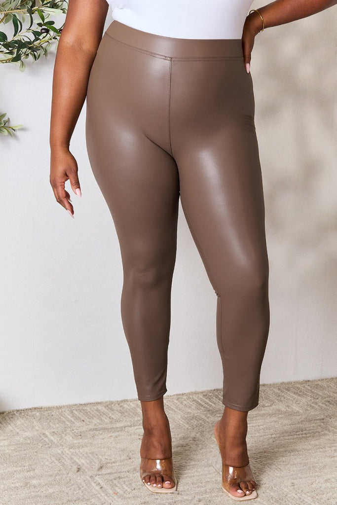 e.Luna Full Size High Waist Skinny Pants - Willow & Luna