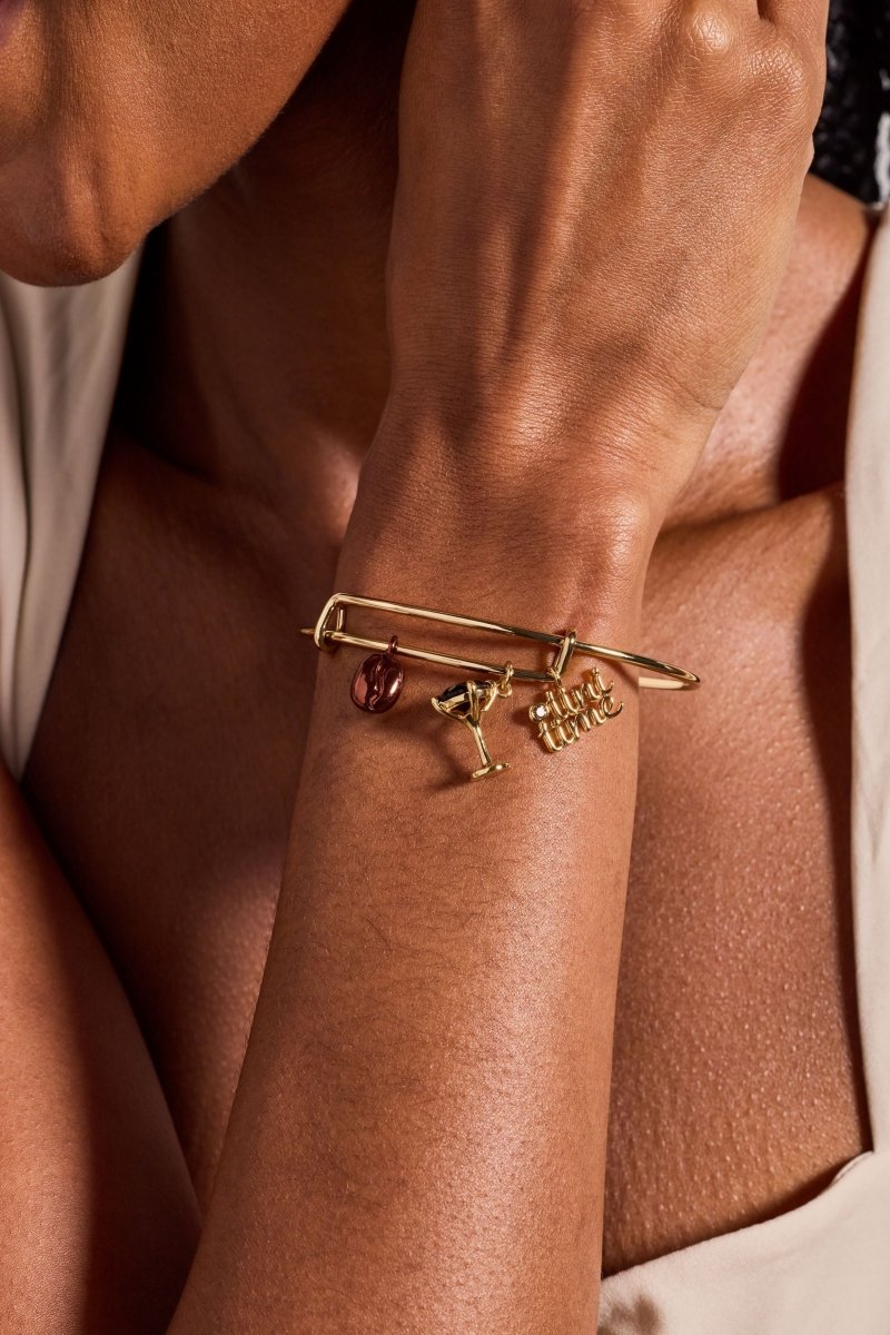 Espresso Martini Multi Charm Bangle - Willow & Luna