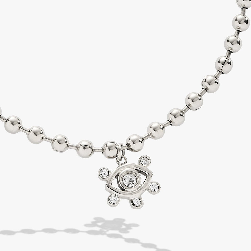 Evil Eye Ball Chain Bracelet - Willow & Luna