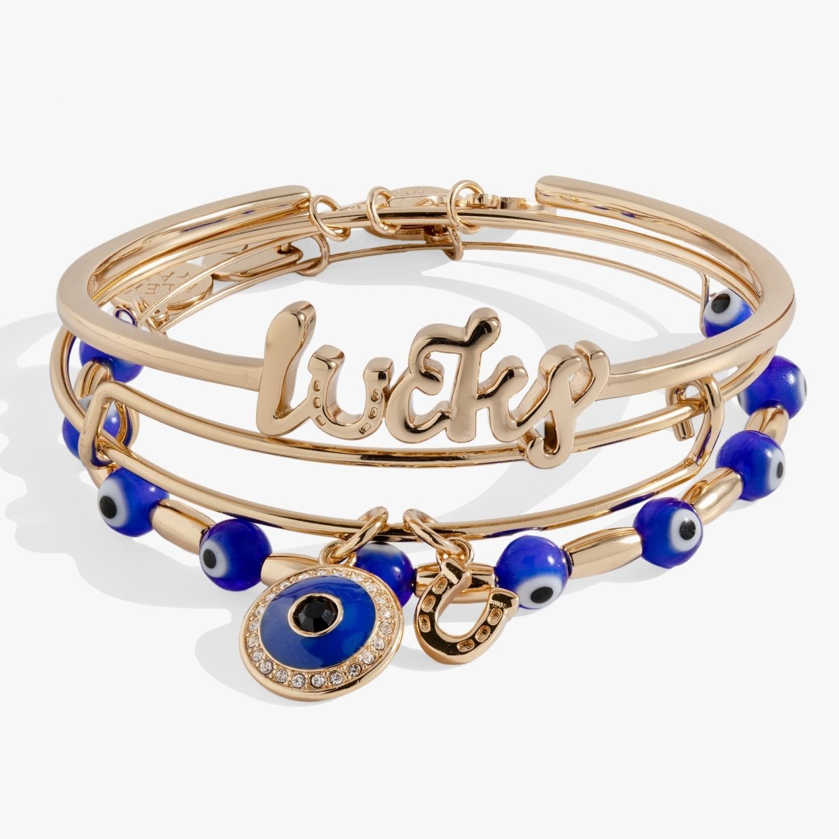 Evil Eye Bangles Set of 3 - Willow & Luna