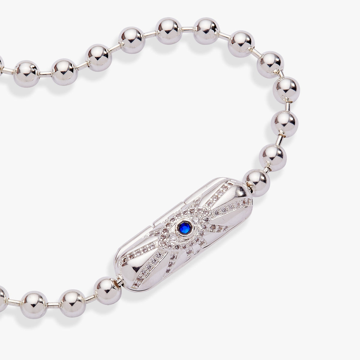 Evil Eye Barrel Closure Bracelet