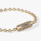 Evil Eye Barrel Closure Bracelet - Willow & Luna