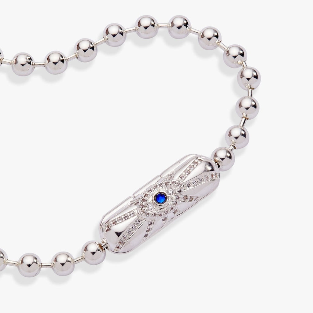 Evil Eye Barrel Closure Bracelet - Willow & Luna