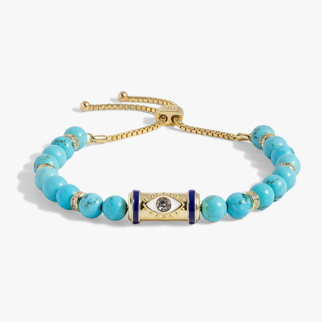 Evil Eye Bolo Bracelet - Willow & Luna