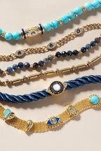Evil Eye Bolo Bracelet - Willow & Luna