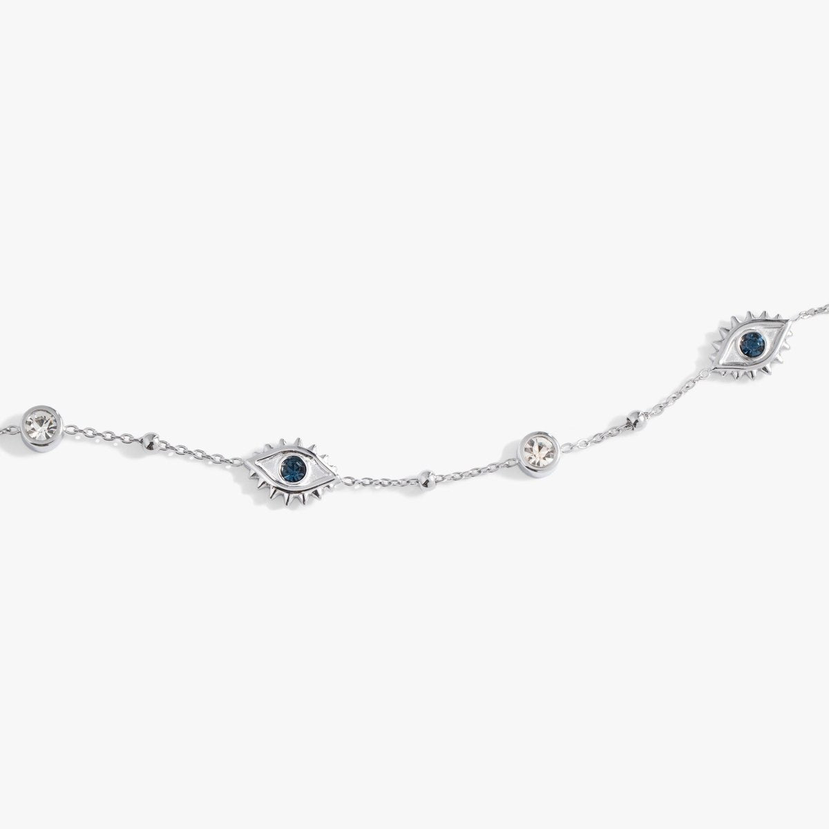 Evil Eye Crystal Anklet - Willow & Luna