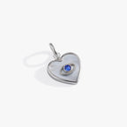Evil Eye Heart Interchangeable Charm - Willow & Luna