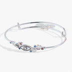 Evil Eye Inline Bangle - Willow & Luna