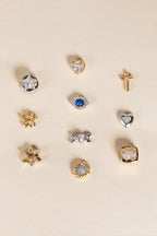 Evil Eye Mini Stud Earrings - Willow & Luna