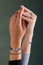 Evil Eye Pull Chain Bracelet - Willow & Luna