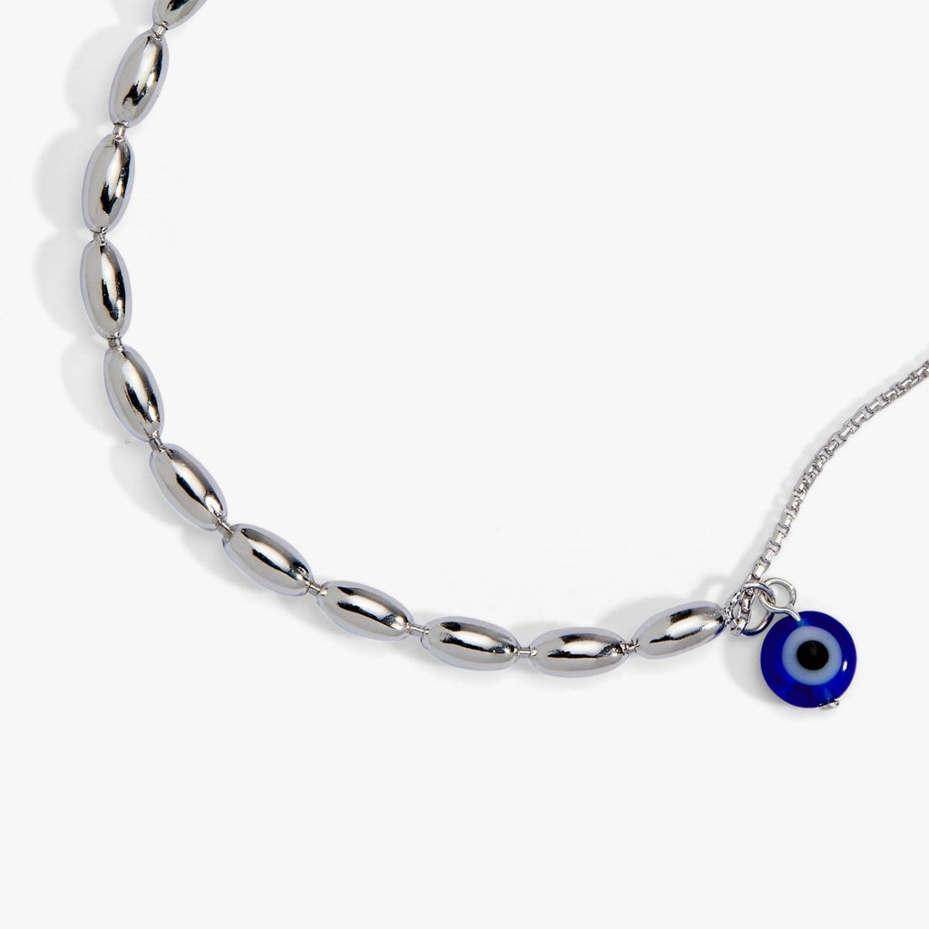 Evil Eye Pull Chain Bracelet - Willow & Luna