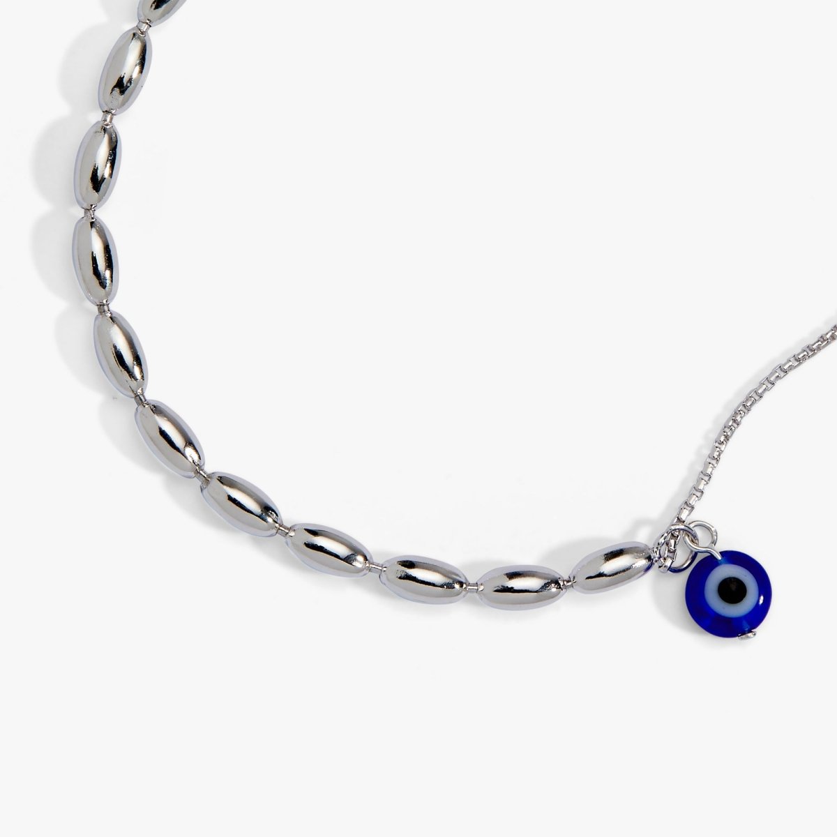 Evil Eye Pull Chain Bracelet - Willow & Luna