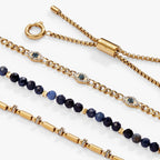 Evil Eye Stranded™ Bracelet Set - Willow & Luna